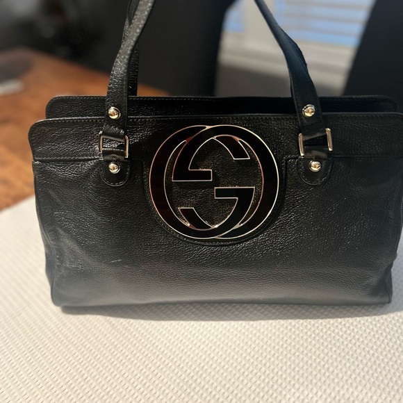 Gucci Black Leather Bag - Picture 2 of 11